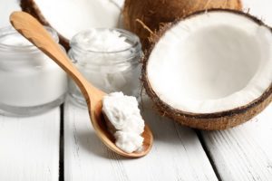 Coconut-with-jars-of-coconut-oil-img-1