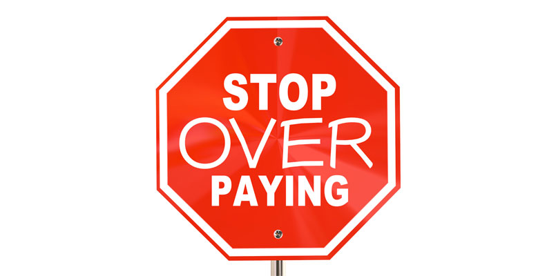 Stop Over Paying